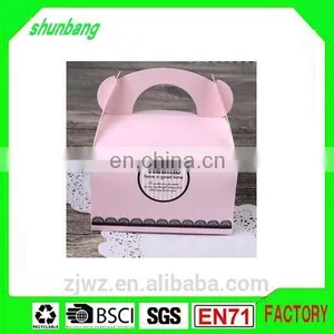 2015 Custom Folding 300gsm Paperboard & Paper Cake Box for Wedding thumbnail-3
