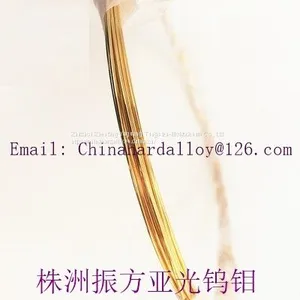 Gold Plated Tungsten Wire Φ0.04mm thumbnail-2