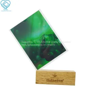 Clear Acrylic Menu Holder Table Menu Holde thumbnail-1
