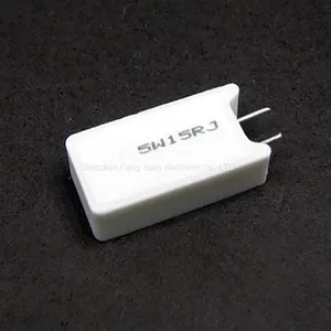 Fake Load Cement Resistors 5W 10 Ohm 10R Cement Resistance Good Heat Resistance and High Load Power thumbnail-5
