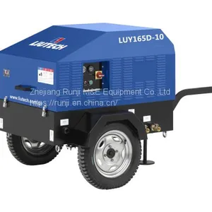 590 Cfm /16.5 M3/min 10bar LUY165D-10 of Motor-driven Portable Machine Air Compressor Screw Compressor for Sale thumbnail-1