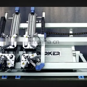 China Factory Sale Aluminum Profile Doow Window Automatic 4 Heads Corners Crimping Machine thumbnail-1