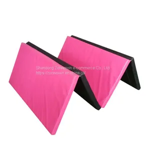 Four Folding Gymnastic Landing Mat for Fitness Body Building thumbnail-1