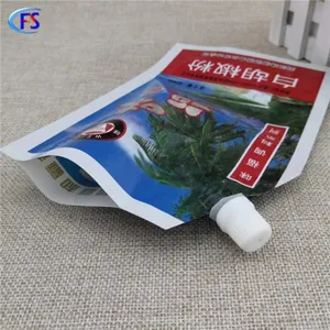 250ml Acid Chili Paste Packing Bag/Multi-layer Composite Materials Stand up Spout Bag for Tomato Sauce thumbnail-2