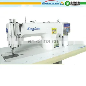 High Speed Single Needle Industrial Electric Flat Lock Sewing Machine thumbnail-1