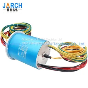 Signal Multi Mode Fiber Optic Rotary Joint High Speed Fibre Optic Electrical Slip Ring thumbnail-1