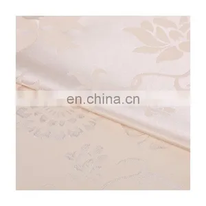 High Quality Plain Polyester Jacquard Satin Fabric Fashion thumbnail-1
