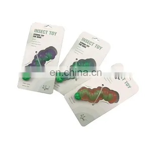 Worm Shape Chew Toy Tough and Durable Pet Toy Grind Teeth Toy thumbnail-2