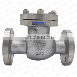 Bundor Class400 2" Stainless Steel Dual Plate Swing Check Valve Price List thumbnail-2