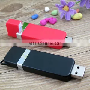Wholesale Swivel Usb Flash Drive 2GB Cheap Bulk Plastic Memory Sticker Rotation Oem Logo Gift u Disk thumbnail-5