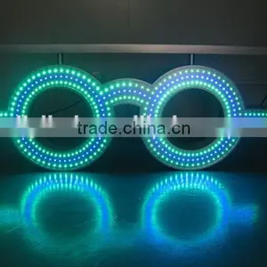 2015 Hot Selling Eye-catching Advertising Sign for Glass Store Optic Sign for Glasses Shop thumbnail-1