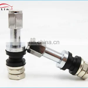 Motorcycle Tire Valve Stem TR43E Zinc Alloy Chrome Plated Metal Tyre Valves Tubeless thumbnail-5