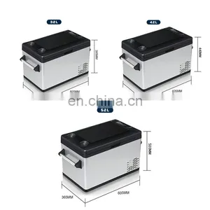 Car and Home Fridge Freezer 12V/24V DC and 100-240V AC Portable Compressor 32L thumbnail-2