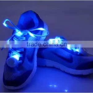 2016 Gift LED Shoe Laces Light Flashing Shoelaces Flat Laces Fashion Creative Gift thumbnail-1