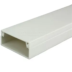 ZGYZJM PVC Cable Protection Trough Plastic Line Storage and Protection Square Trunking Wire Duct thumbnail-2