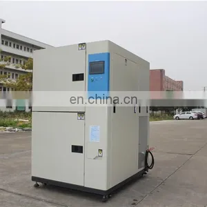 -60C~150C Thermal Shock Test Chamber Two Zone Under Alternating High-low Temp Testing Environment Hot Cold Thermal Shock Tester thumbnail-4