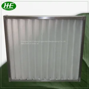 G4 Pre Panel Air Filter Primary Effective Aluminum Alloy Frame Metal Folded thumbnail-1