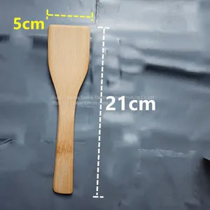 Small Bamboo Turner Wholesale Bamboo Spatula Cooking Utensil Made in China Twinkle Bamboo thumbnail-2