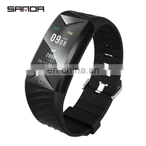 SANDA S5 Men Smart Sports Watches Heart Rate Monitor Fitness Call Reminder GPS IOS Wrist Watch thumbnail-3