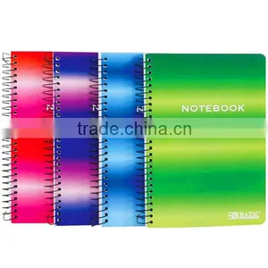 Plastic Cover Spiral Notebook With Custom Printing thumbnail-1