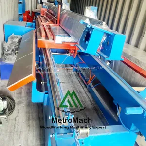 Automatic Woodworking Plywood Panel Adjustable Edge Trimming Cutting Saw thumbnail-2