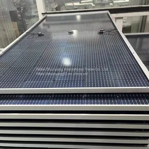 High Efficiency Single Galss Half-cut Monocrystalline Solar Module，（380～420W） thumbnail-2