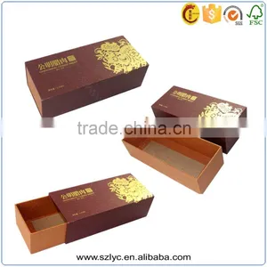 Good Touching Velvet Paper Cardboard Drawer Box With Eav Foam thumbnail-4