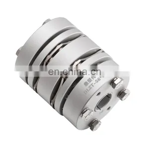 DLZT Series Aluminum Alloy Eight Screws High Rigidity Double Disc Coupling With Locking Assembly thumbnail-4
