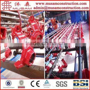 FM UL Approved Ductile Iron Grooved Pipe Fittings and Mechanical Coupling Joint thumbnail-4