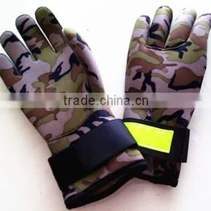 Fashion Breathable Black Neoprene Gloves thumbnail-1