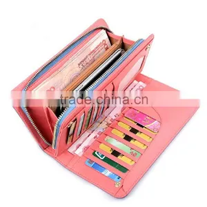 Modern Stylish Ladies Zipper Clutch Wallet thumbnail-4