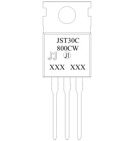JST30C-800CW 30A TRIAC JIEJIE MICROELECTRONICS thumbnail-1