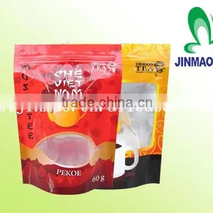 Colorful Stand up Pouch Bags for Tea Package thumbnail-1