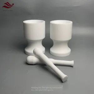 Polytetrafluoroethylene Mortar for Sample Pretreatment, Teflon Grinder, Corrosion-resistant Plastic Mashing Jar thumbnail-5