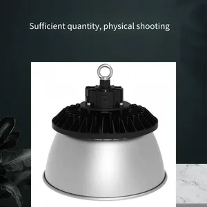 Led Ufo High Bay Hanging Lights for Industrial Mines, 200w Full Wattage, High Luminous Efficiency Working Lights for Industrial Workshops thumbnail-1