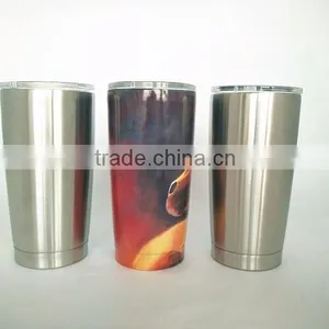 20oz/24oz/30oz New Style Popular Double Wall Vacuum Flask With Plastic Cover thumbnail-4