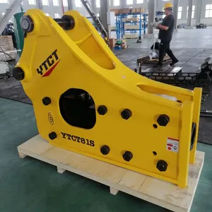 Side Type Hydraulic Breaker SB40 4-7Ton Excavator Rock Hammer for Demolition thumbnail-4