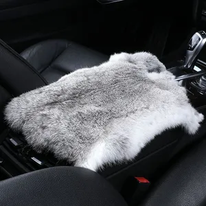 Car Center Console Fur Cushion thumbnail-2