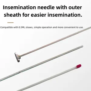 Artificial Insemination Kit for Horse Digital Livestock AI Gun Pregnancy Rate With Camera Screen Liquid Nitrogen Container thumbnail-4