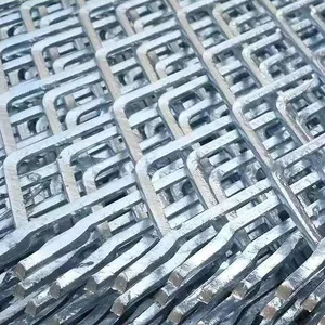 Aluminum, Mild Steel, and Stainless Steel Expanded Metal Guardrail, Scaffolding, and Brick Mesh Plates thumbnail-2