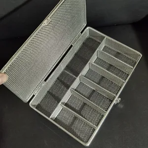 Reliable Stainless Steel Wire Mesh Basket, 2 Year Warranty, 304 Stainless Steel, Customizable Size, Wire Mesh Instrument Basket thumbnail-3