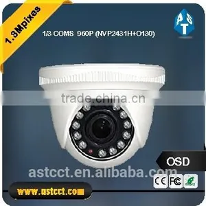 Starlight & WDR PC Polished TVI IR Dome Camera 8X Digital Zoom Special Security Camera thumbnail-1