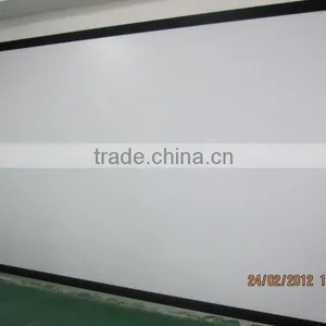 3D Silver Fixed Frame Screen/fast Fold Screen/Electric Projection Screen/ Motorized Projector Screen/Fixed Frame Screen thumbnail-1
