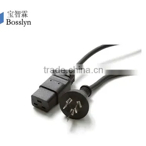 Upmarket Quality Factory Price Australian Type Power Cord/Australian Extension Cord With SAA Certification/Australia 3pin Power thumbnail-3