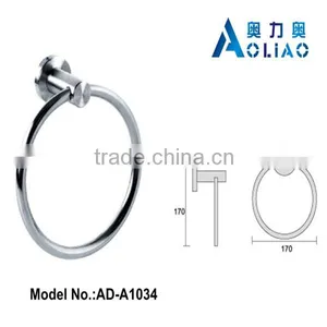 High Quality Bathroom Accessory Stainless Steel Bath Towel Ring Series thumbnail-1