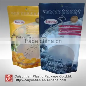 Laminated Customized Dried Fruit Packaging Plastic Bag,stand up Resealable Heat Seal Dried Fruit Plastic Bag thumbnail-1