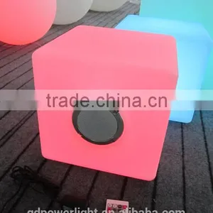 Rechargeable LED Cube With Bluetooth Speaker Stereo YXF-4040B thumbnail-5