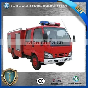 NPR 4x2 Crew Cab 2000L Volume 5 Seats Water Fire Truck Dimensions thumbnail-1