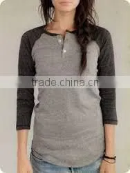 Ladies 3/4 Sleeve Raglan T-shirt thumbnail-2