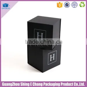 Luxury Black Square Shape Paperboard Printing Paper Gift Box Packaging With Magnetism thumbnail-1